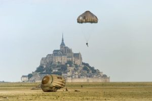 Saut sur le mont Saint Michel